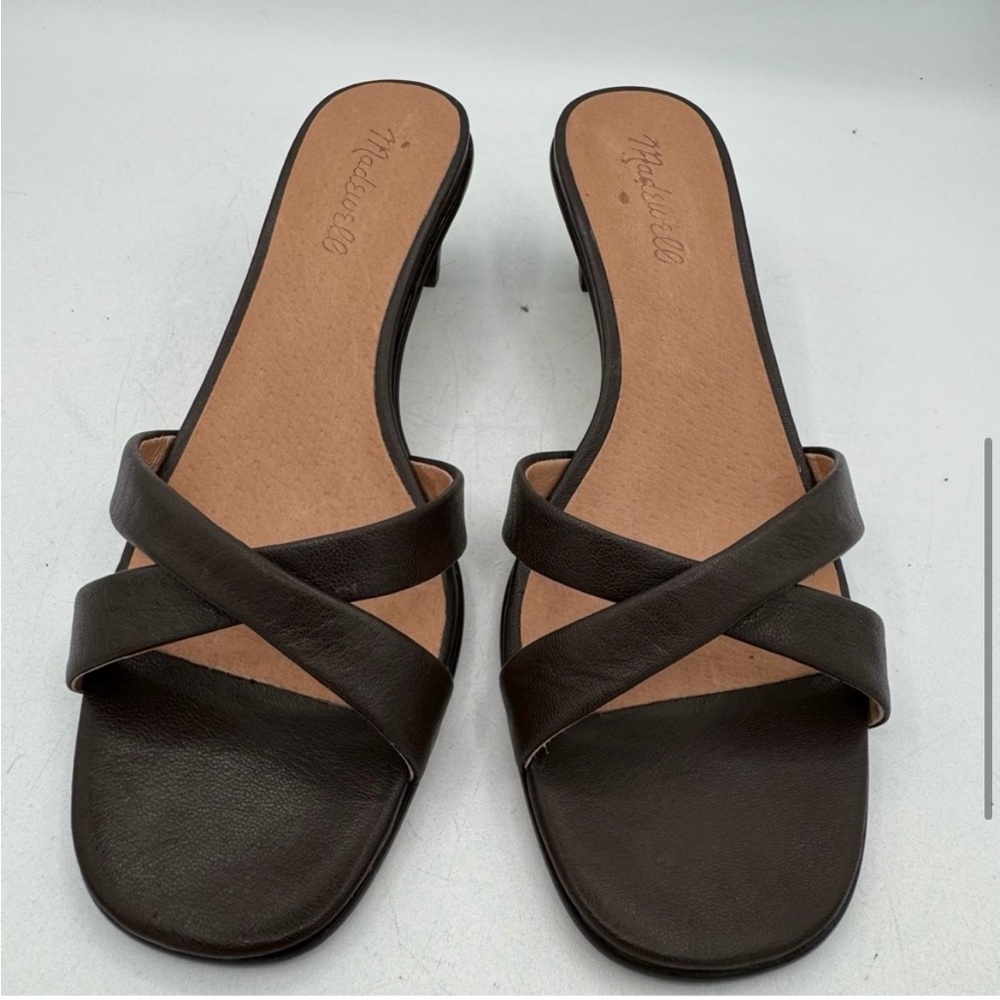 Madewell Rachelle kitten heel sandal